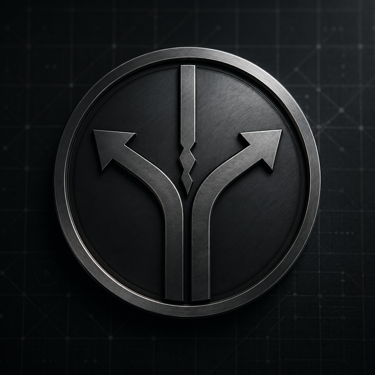 Strategic fracture diagnostic emblem